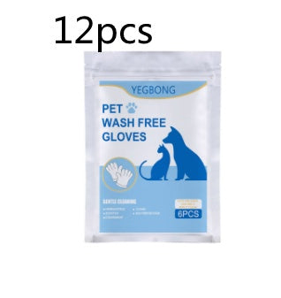 No-Bath Pet Cleaning Gloves – Quick Fresh Clean Anytime