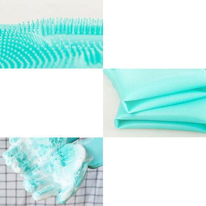 Pet Grooming Glove – Gentle Brush for Dogs & Cats