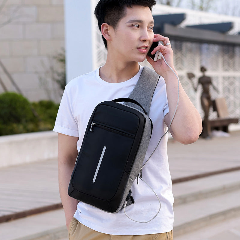 Smart Crossbody Bag – Charge On-the-Go, Stay Secure