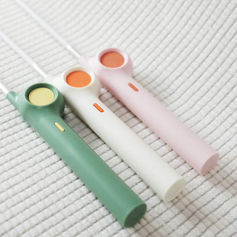 Funny Cat Rod Feather Infrared Fishing Cat Interactive Toy Set