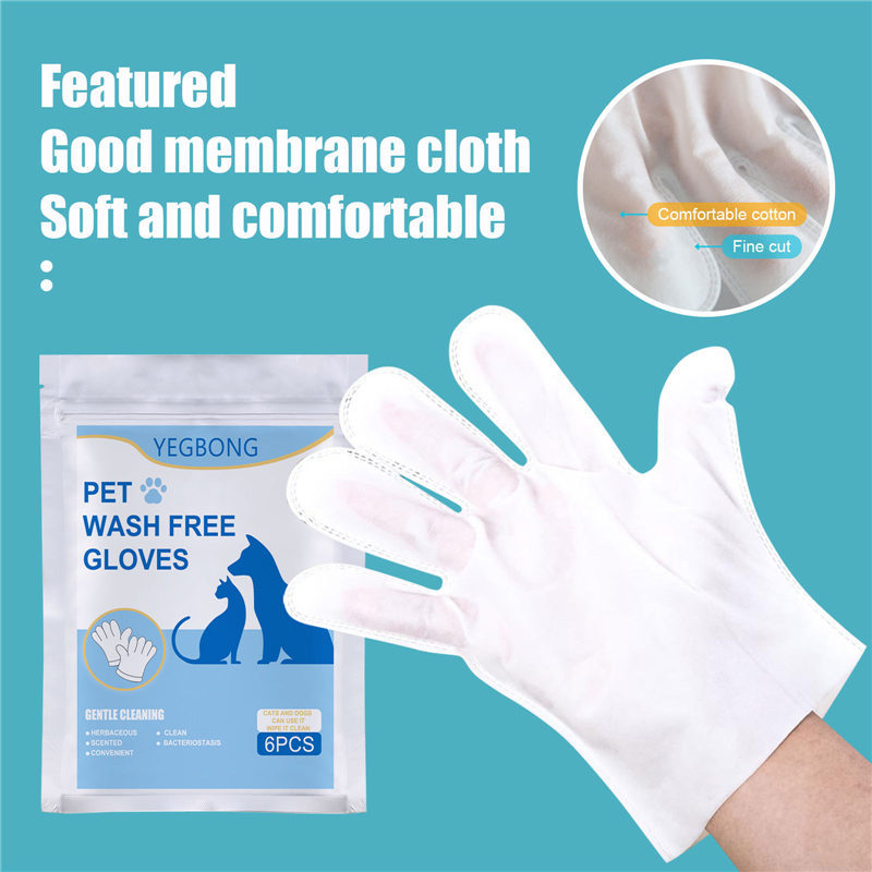 No-Bath Pet Cleaning Gloves – Quick Fresh Clean Anytime