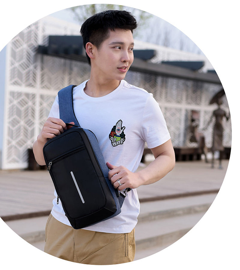 Smart Crossbody Bag – Charge On-the-Go, Stay Secure