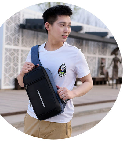 Smart Crossbody Bag – Charge On-the-Go, Stay Secure