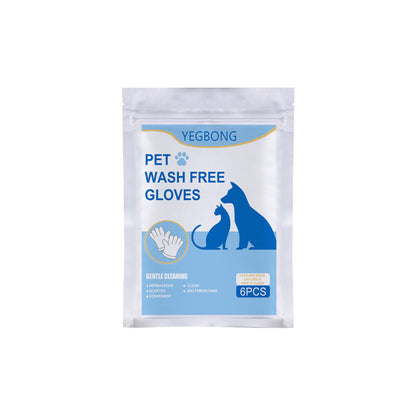 No-Bath Pet Cleaning Gloves – Quick Fresh Clean Anytime