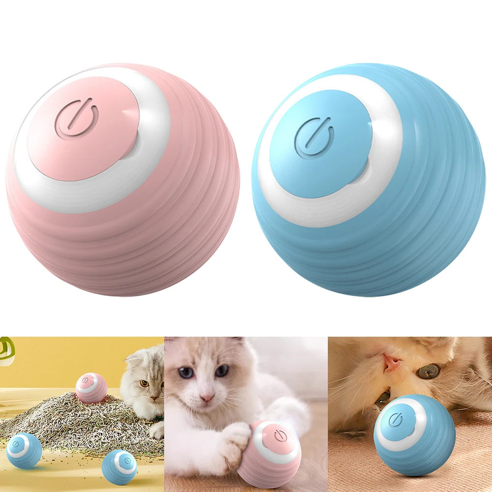 Automatic Rolling Toy – Keeps Kittens Active & Happy