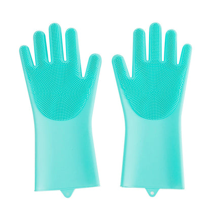 Pet Grooming Glove – Gentle Brush for Dogs & Cats
