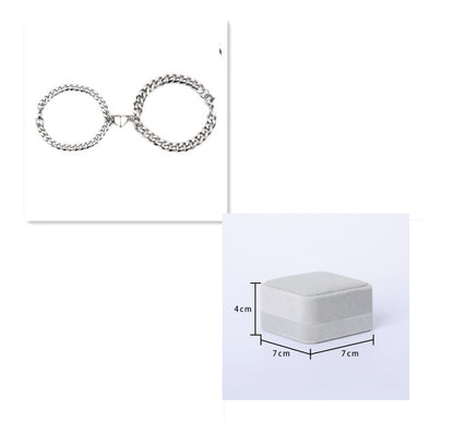 Love Magnet Couple Bracelets – Stay Linked in Love